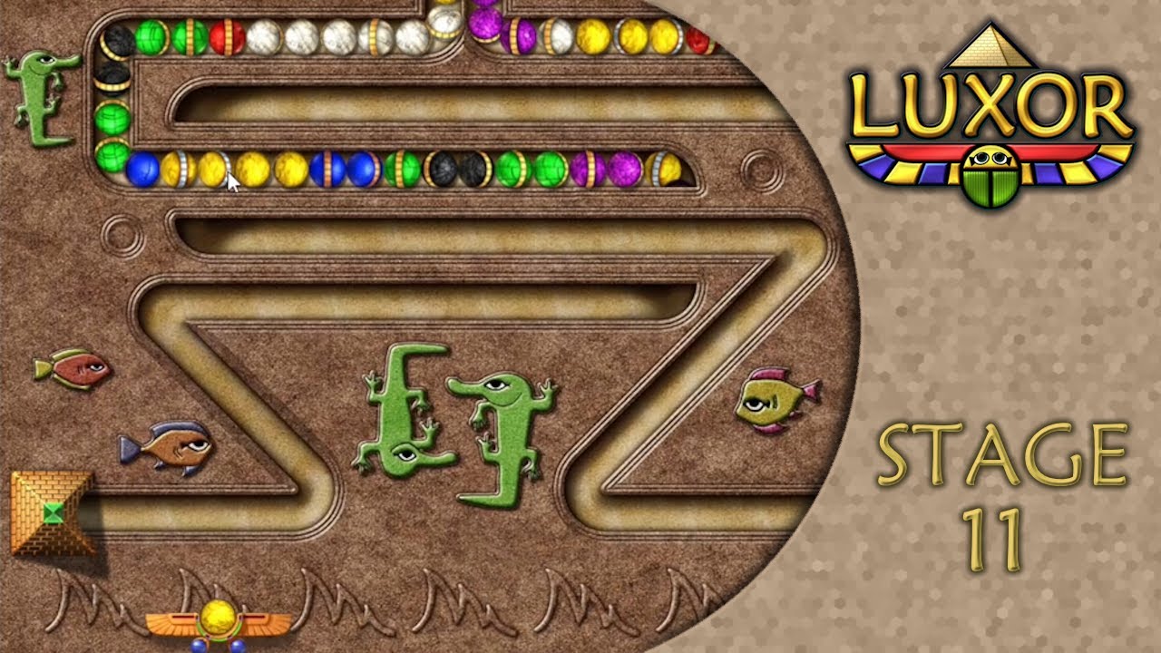 Luxor Playthrough Stage 11 The Hermit S Advice Youtube
