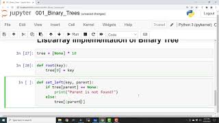 EP002 - Python Binary Tree - Array Representation of Trees