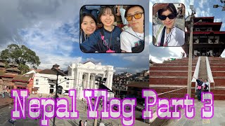 【ネパールVlog】#Part3 カトマンズダルバール広場で生きた神様クマリをみたょ❤️👧🏻 kemio storeでお揃い💙💛💙#QOQ界隈