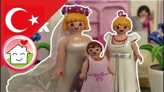 Playmobil Türkçe Mega Pack - Hauser Ailesi ile Düğünler -  düğün Çocuk filmi