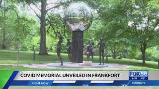 COVID-19 memorial unveiled in Frankfort