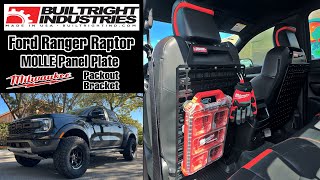 Ford Ranger Raptor Molle Panel Kit by Built Right Ind.