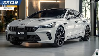 2025 KIA K9 Unveiled - a more affordable premium sedan option!