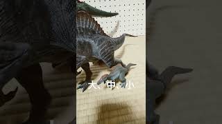 スピノサウルス大、中、小