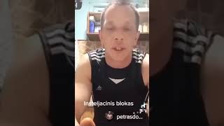 Petras Dovydaitis instaliuojant tiktok