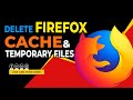 How to Clear or Delete Cache in Firefox on Computer | Delete Cached Files on Mozilla Firefox | DIY.