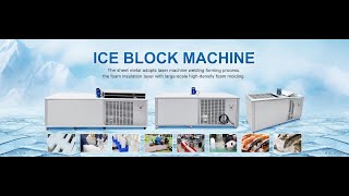 Ice block machine ice block maker different size work video 0.5--0.6-1-2-3-5 tons per day | 2025