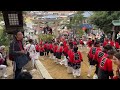 【岡山三大だんじり祭り】鴻八幡宮例大祭（2023）三協だんじり 宮入【倉敷市児島】