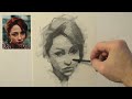 breaking down the process • portrait quick sketch