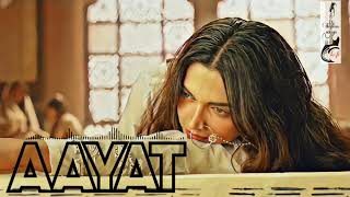Aayat - Arijit Singh (Bajirao Mastani) [slowed + reverb]