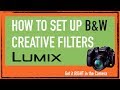 LUMIX Cameras: How to set up Creative filters