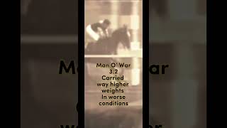 Secretariat Vs Man O’ War #shorts #horseracing #horse #manowar #secretariat #vs #edit #comparison