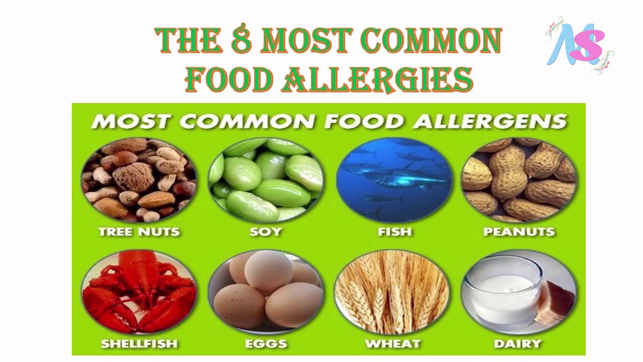 The 8 Most Common Food Allergies - YouTube