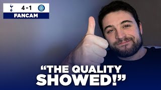 "THE QUALITY SHOWED" // TOTTENHAM HOTSPUR 4 - 1 WYCOMBE WANDERERS [ FANCAM ]