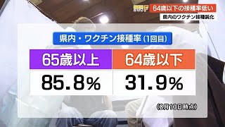 高知県のワクチン接種が鈍化　予約空きあるも64歳以下の接種率上がらず　【高知】 (21/08/13 19:01)