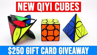 QiYi Clover Pyraminx, Coin Pyraminx \u0026 Fluffy Cube! Unboxing and First Impressions