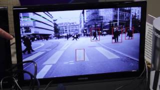 Videantis Demonstrations of Structure from Motion, Pedestrian Detection, and Face Detection