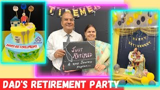 Dad's retirement party, celebrations with family \u0026 friends | |Emotional family moment| Hindi vlogs