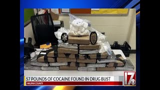 Halifax County husband and wife busted for 57 pounds of cocaine, $56K and 3 kids inside home: sherif