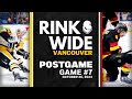 RINK WIDE POST-GAME: Vancouver Canucks vs Pittsburgh Penguins |  Game 7 - Oct. 26, 2024