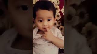 #shorts Cute Baby and funny baby twin baby twin sister best funny Video ora tinjon ayrah amathulla