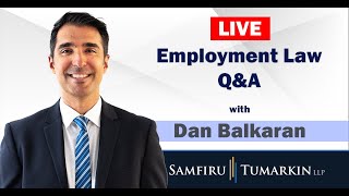 Live Employment Law Q\u0026A - October 1, 2021