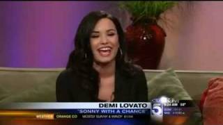 Demi Lovato on KTLA 03-10-10 [Full Interview]
