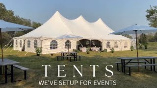 🎪 Premium Tent Rentals in Saskatoon | Perfect for Any Event | 306 Party Rentals