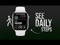 How to See Daily Steps on Apple Watch (tutorial)