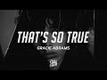 Gracie Abrams - That’s So True (Lyrics)