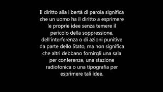 articolo 21 della Costituzione Italiana