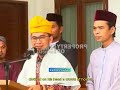 masya allah inilah adab 2 ulama besar uah u0026 uas ketika bertemu