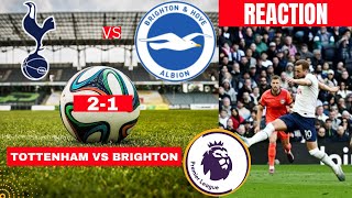 Tottenham vs Brighton 2-1 Live Stream Premier league Football EPL Match 2023 Commentary Highlights