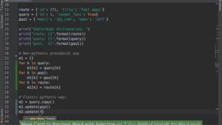 Pythonic code: Tip #3 Merging dictionaries cleanly in Python