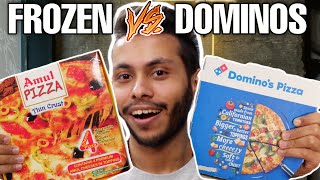 Amul Pizza Vs Domino's Pizza,🔥 Domino's 4 Cheese Pizza Vs Amul 4 Cheese Pizza, 🔥