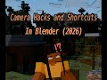 BEST Camera Hacks and Shortcuts in Blender (2026)! | Blender Camera Tutorial
