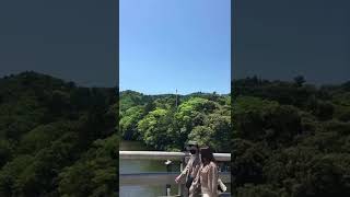 【伊勢】五十鈴川と宇治橋