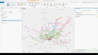Mapping Transit Stops and Lines