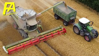 🚜 Mähdrescher CLAAS LEXION 770 Terra Trac Getreideernte Gerste dreschen XXL Drescher im Ernteeinsatz