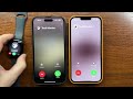 iPhone 13 Pro Max vs 15 Pro Max WhatsApp Incoming Calls in Leather Cases & Moft Stand & Wallets