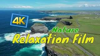 EARTH 4K | Relaxation Film | Peaceful Relaxing Music | Nature 4k Video UltraHD | OUR PLANET