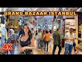 GRAND BAZAAR ISTANBUL| WALKING TOUR 4K ON THE GRAND BAZAAR ISTANBUL