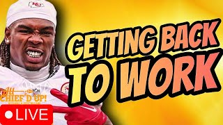 Rice Practicing with Mahomes!🚨 Chiefs TRADING Bears for pick 9?👀 | Kansas City C