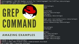 Grep Command Practical Examples in Linux | Learn grep command with Amazing Examples