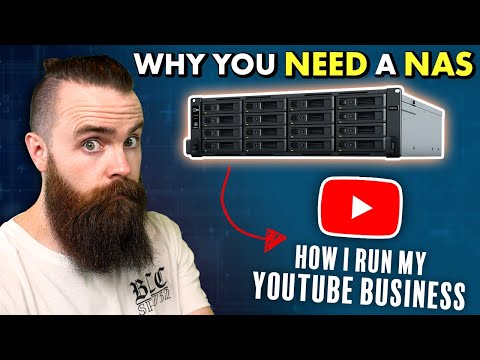 You need a NAS NOW!! (How I Run My Hybrid Cloud YouTube Business)
