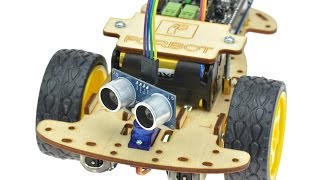 Kurs budowy robotów z Arduino - Ruchomy czujnik skanujący otoczenie