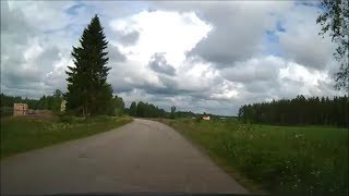 Driving in Northern Pyhäjärvi