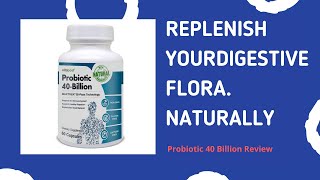 ⭐ PROBIOTIC 40 BILLION: 2020 BEST PROBIOTIC SUPPLEMENT FOR WEIGHT LOSS, ECZEMA AND ACNE (REVIEW)