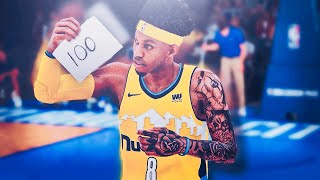 Breaking 100 Point Game Record | Half Court Shot In Westbrook Face | NBA 2k18 Mycareer #34
