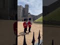 Windsor Castle guards marching, June 29, 2024